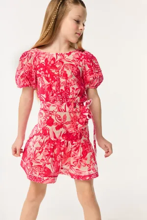 Kids Mini Dress Chantal - Pink Jengel