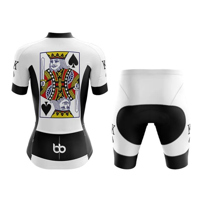 King Playing Cards (KING-SPADES) Club Cycling Kit