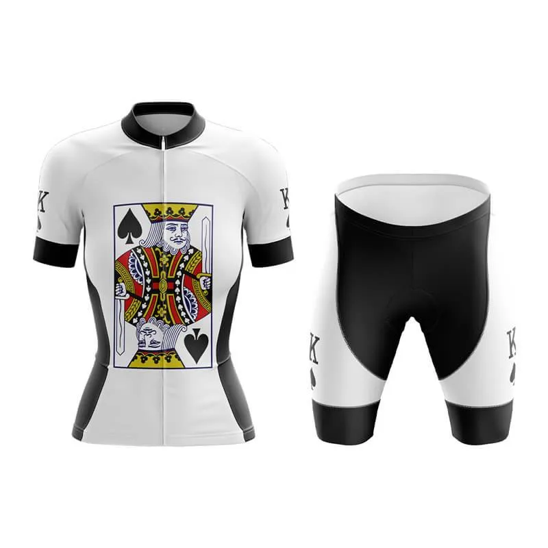 King Playing Cards (KING-SPADES) Club Cycling Kit