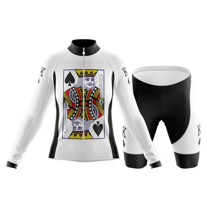 King Playing Cards (KING-SPADES) Club Cycling Kit