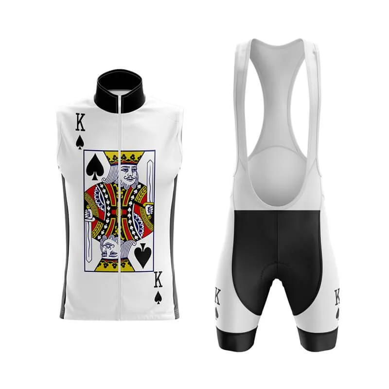 King Playing Cards (KING-SPADES) Club Cycling Kit