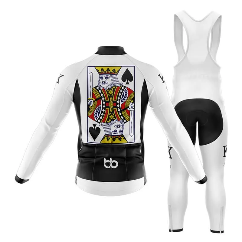 King Playing Cards (KING-SPADES) Club Cycling Kit