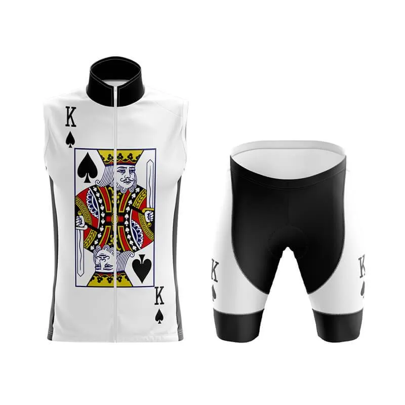 King Playing Cards (KING-SPADES) Club Cycling Kit