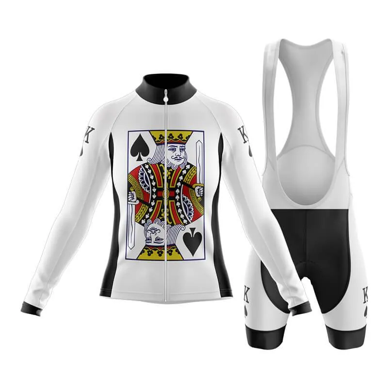 King Playing Cards (KING-SPADES) Club Cycling Kit