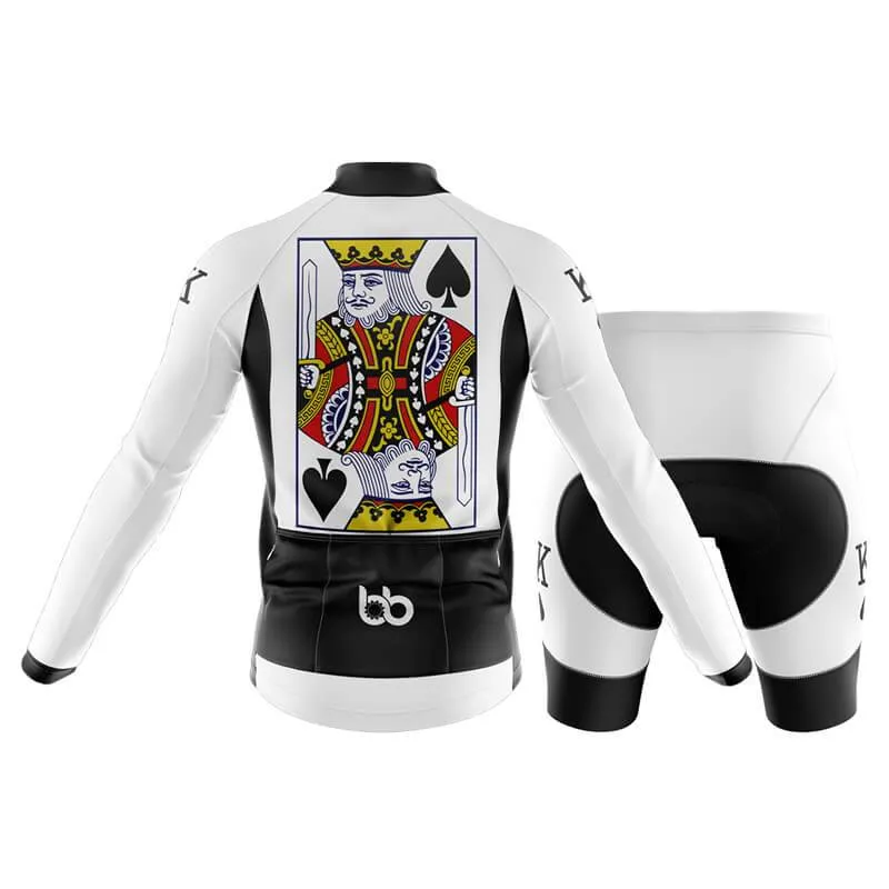 King Playing Cards (KING-SPADES) Club Cycling Kit