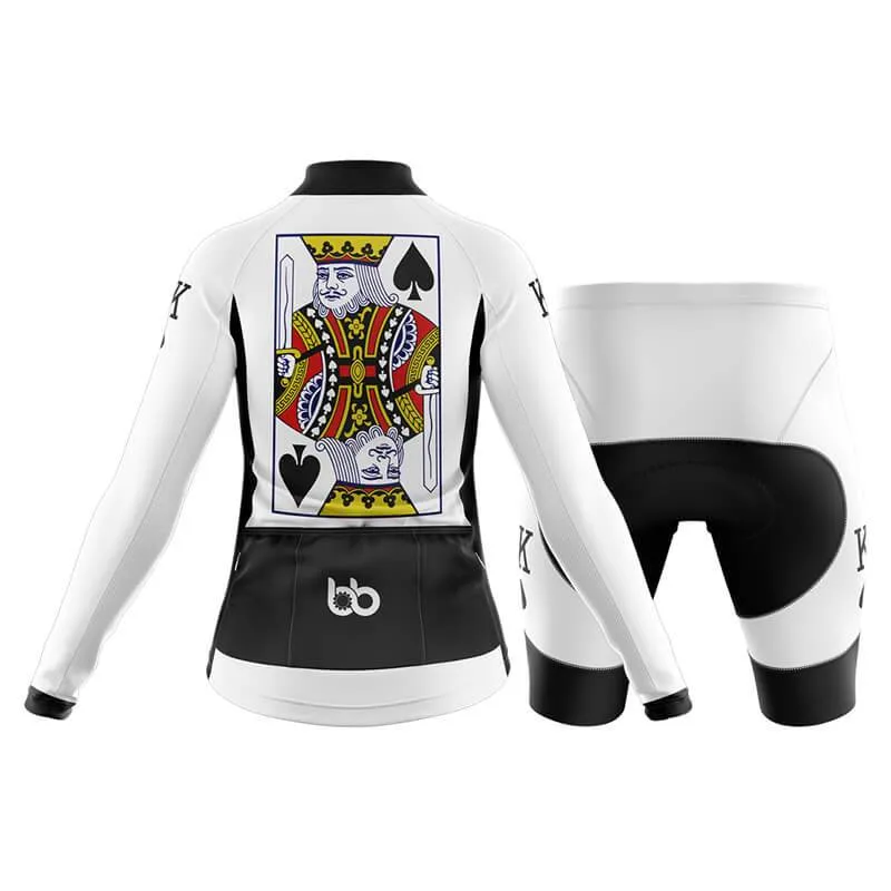 King Playing Cards (KING-SPADES) Club Cycling Kit