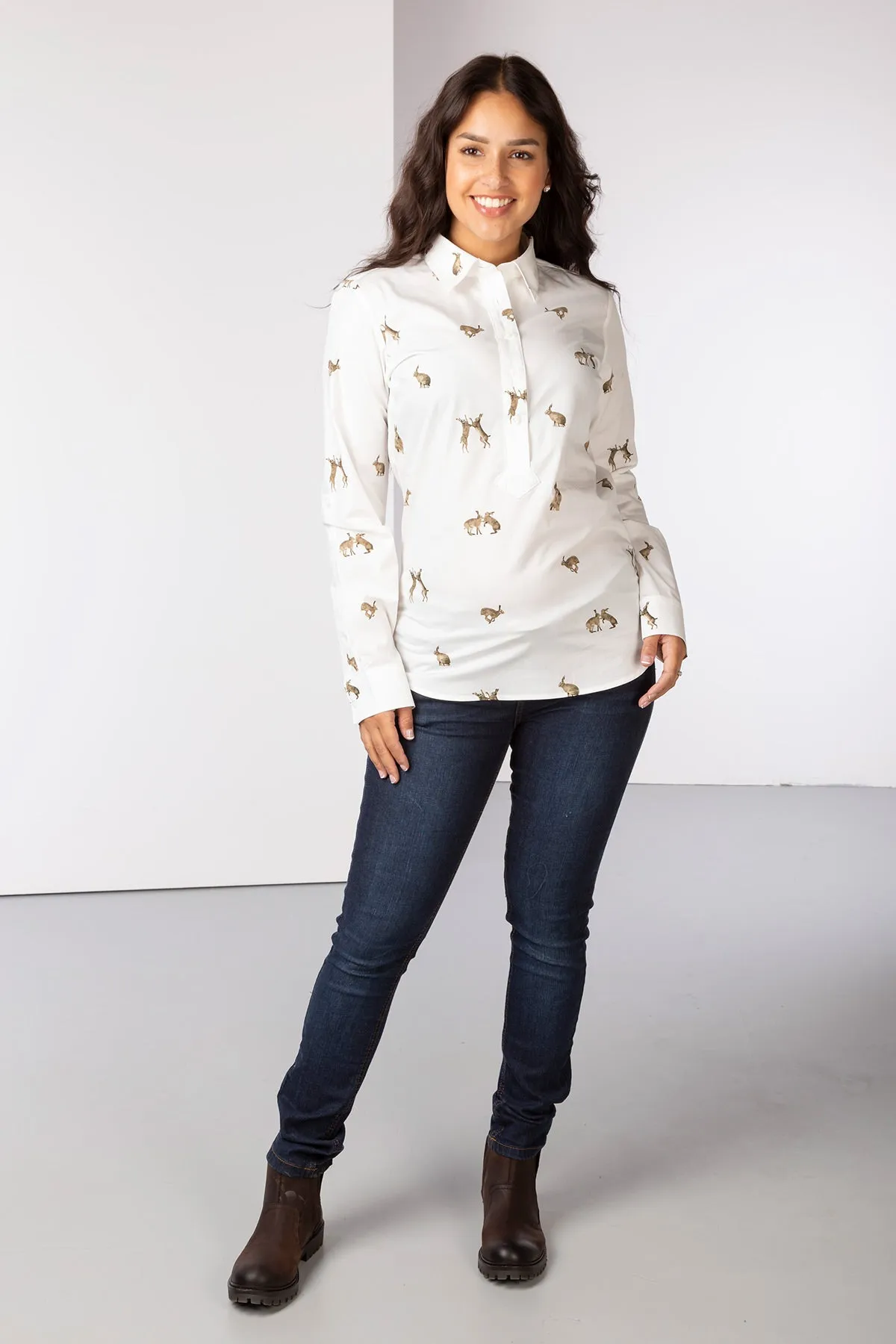 Ladies Printed Overhead Shirt - Wistow