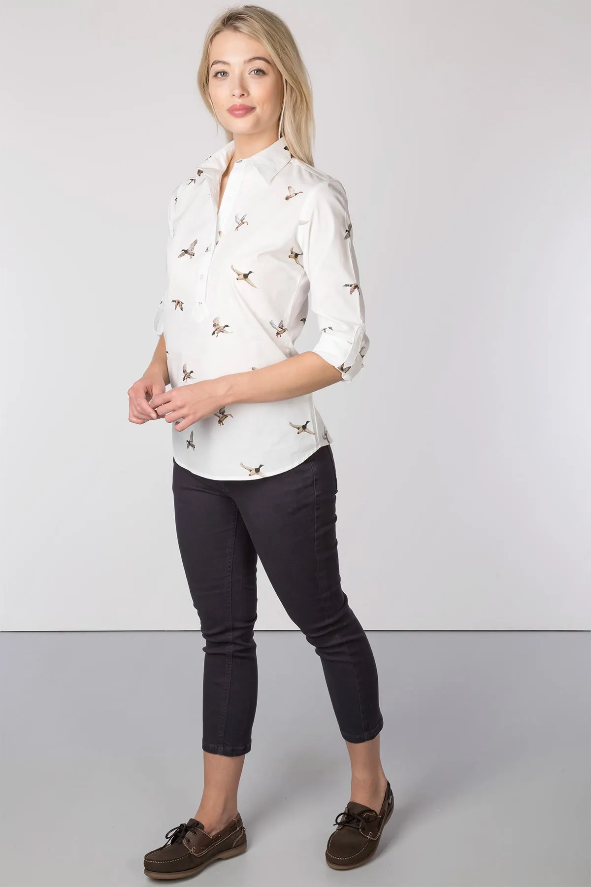 Ladies Printed Overhead Shirt - Wistow