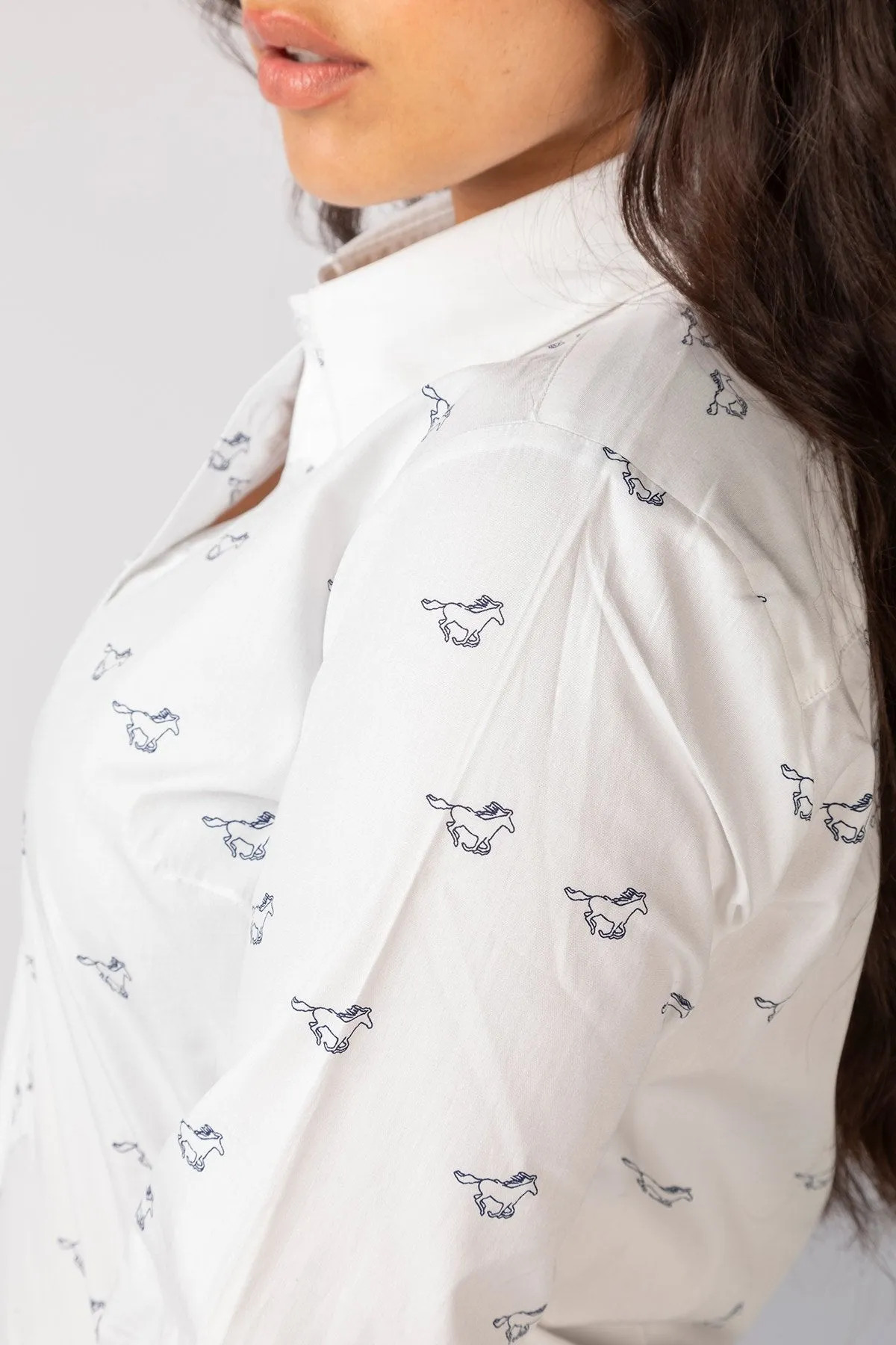 Ladies Printed Overhead Shirt - Wistow