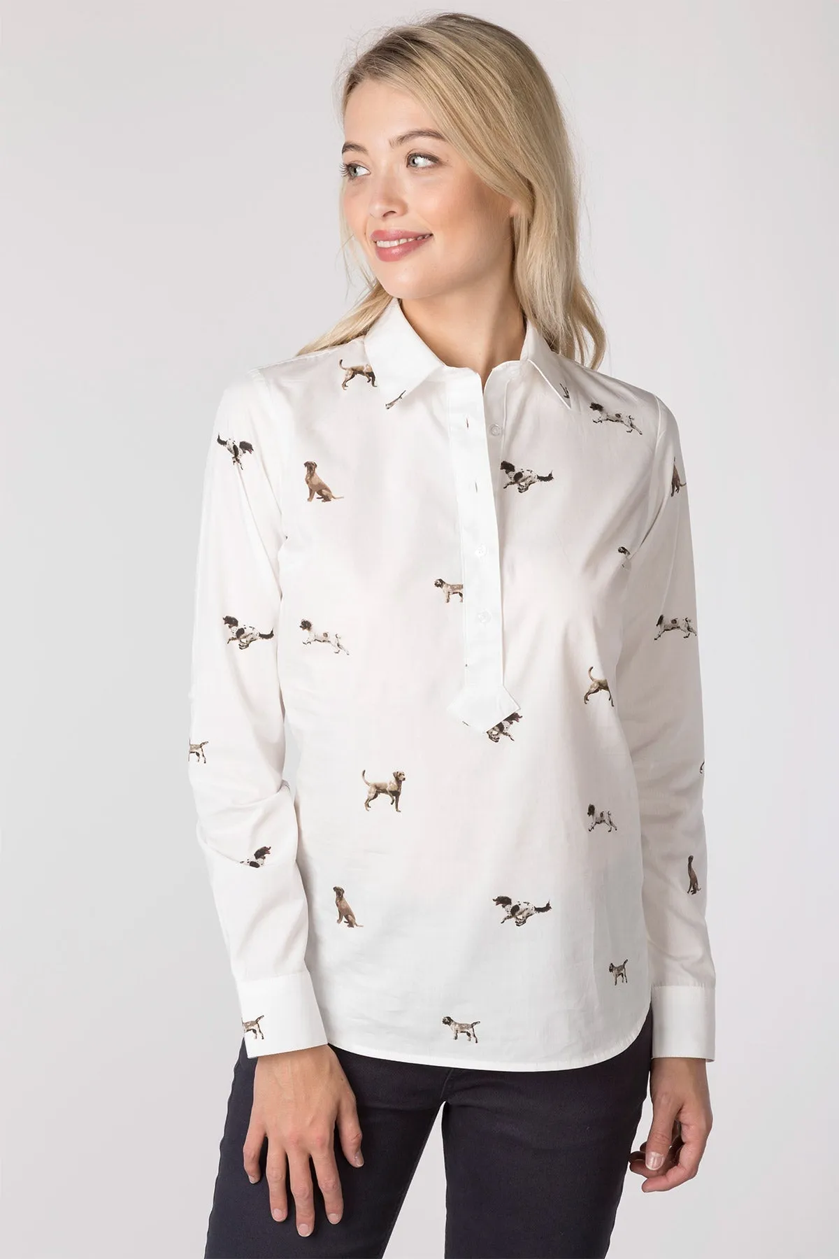 Ladies Printed Overhead Shirt - Wistow