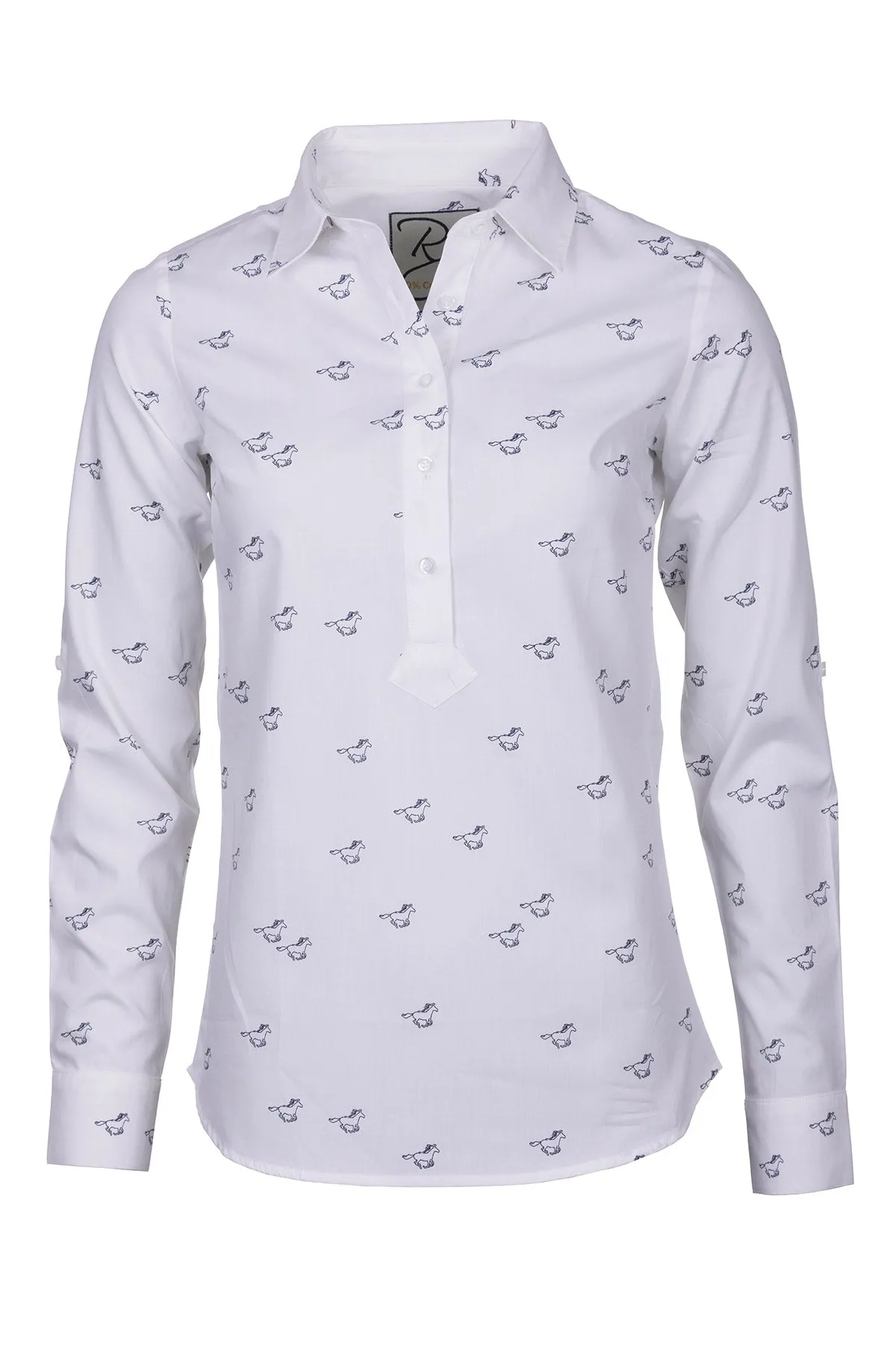 Ladies Printed Overhead Shirt - Wistow