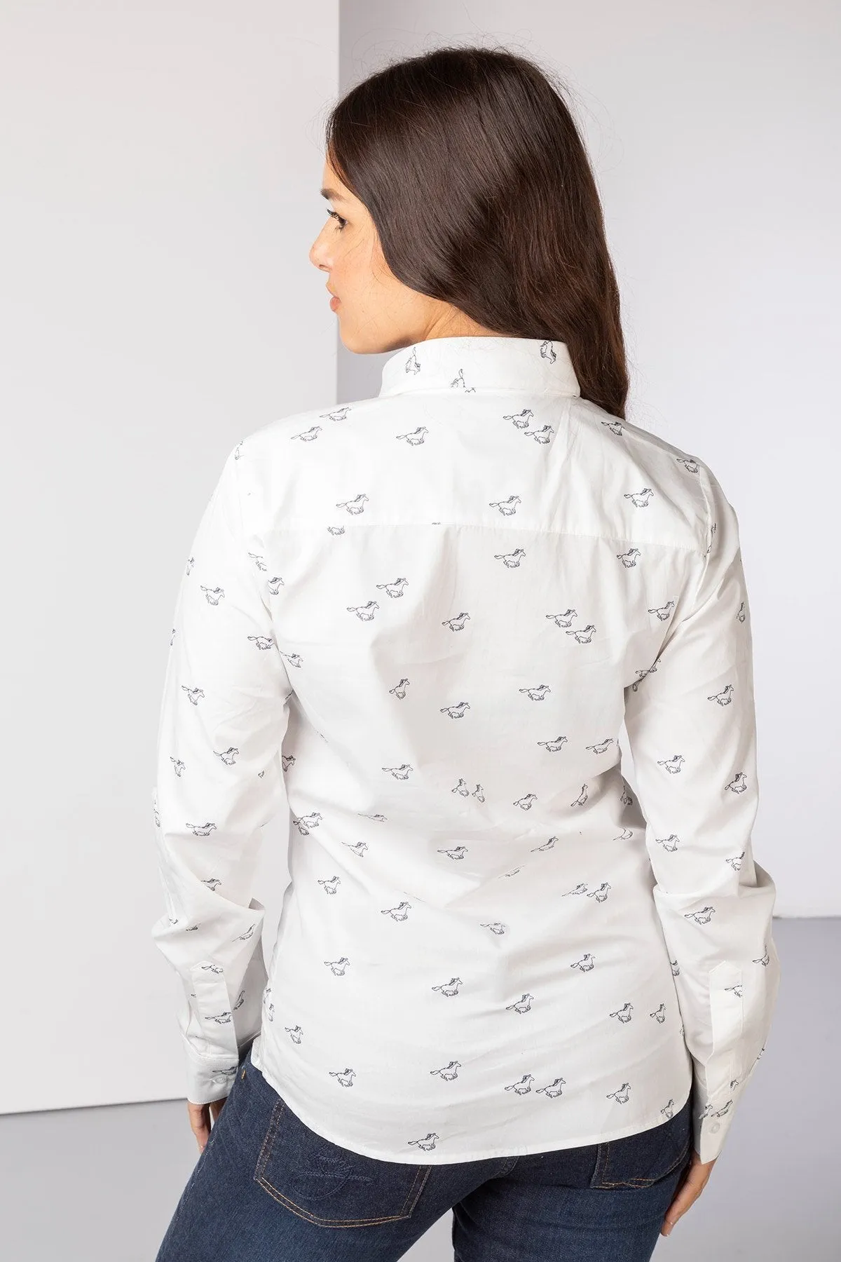 Ladies Printed Overhead Shirt - Wistow