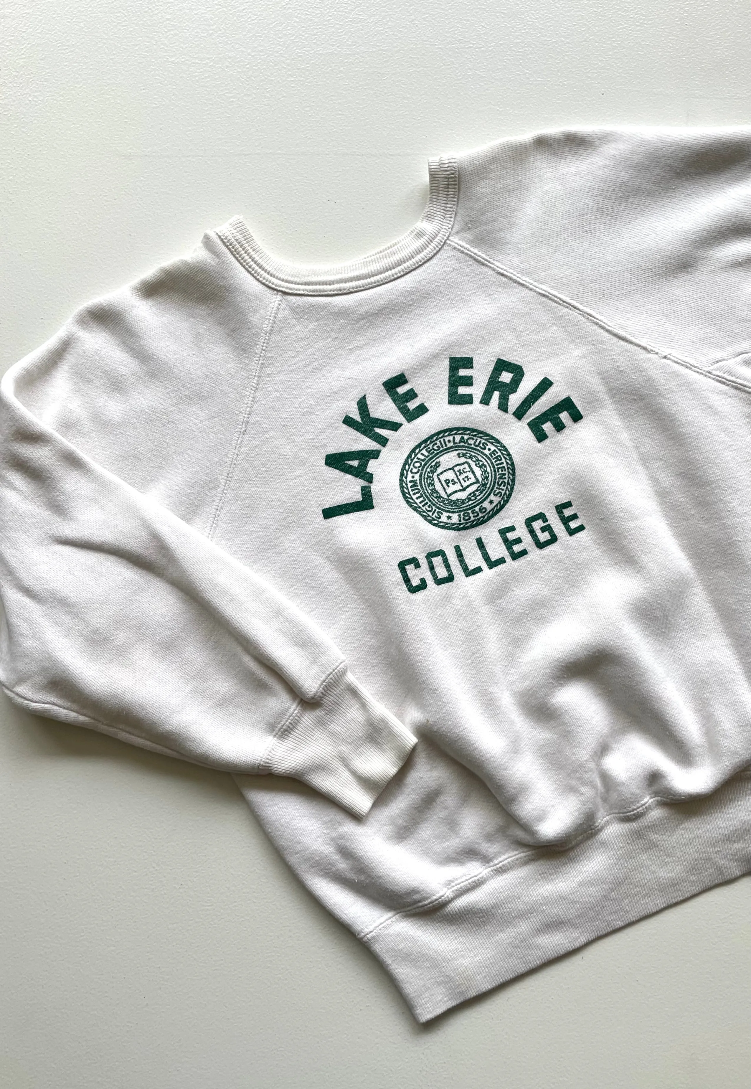 Lake Erie Collage Raglan | 1950s