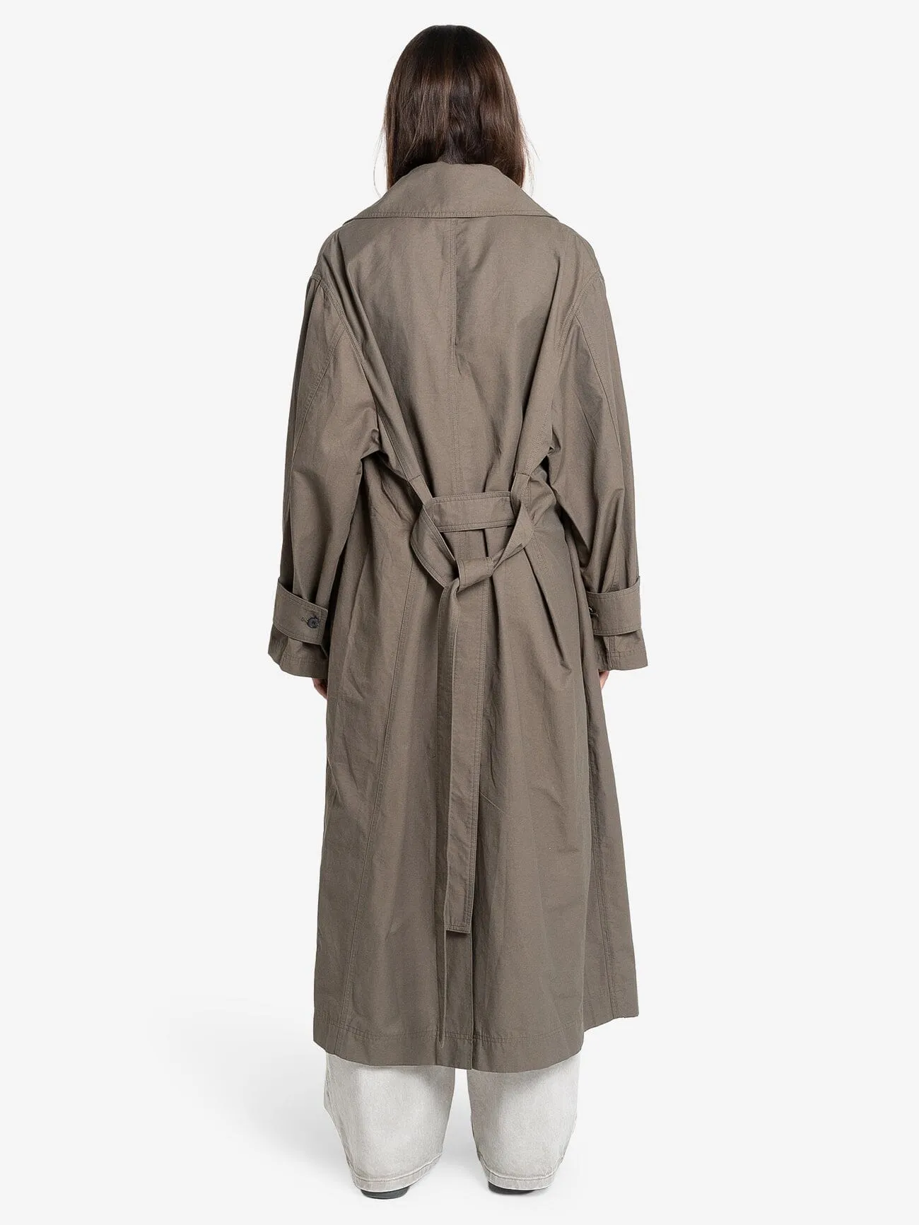 Layne Trench Coat - Canteen