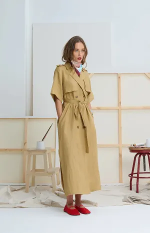 LE TRENCH DRESS | Golden