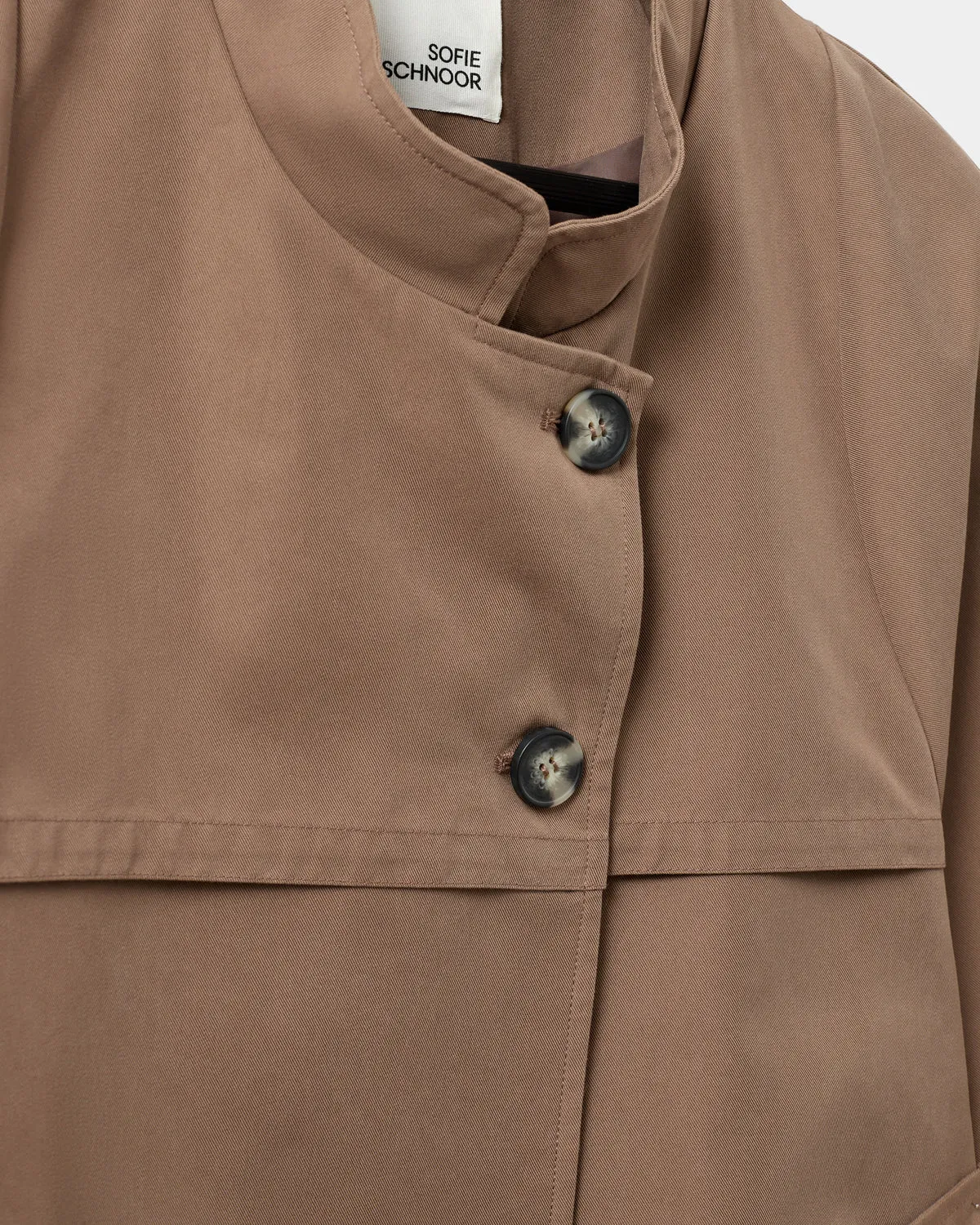 LIZZYSW COAT - Brown