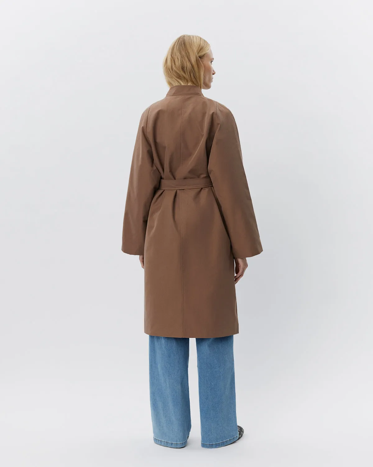 LIZZYSW COAT - Brown