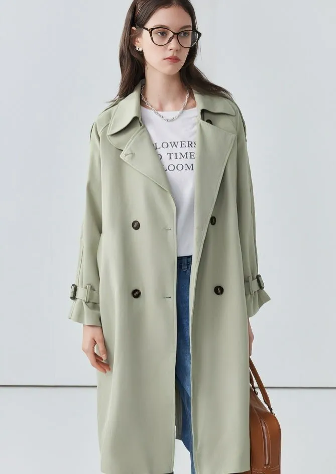 LOOSE NECK TRENCH COAT