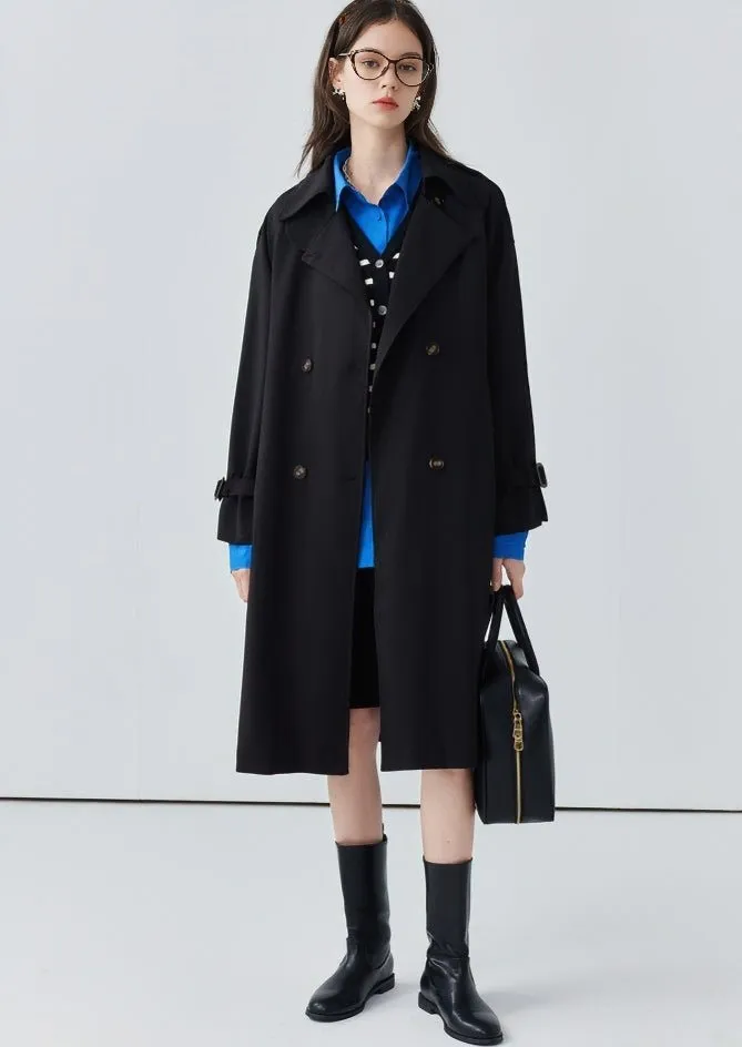 LOOSE NECK TRENCH COAT