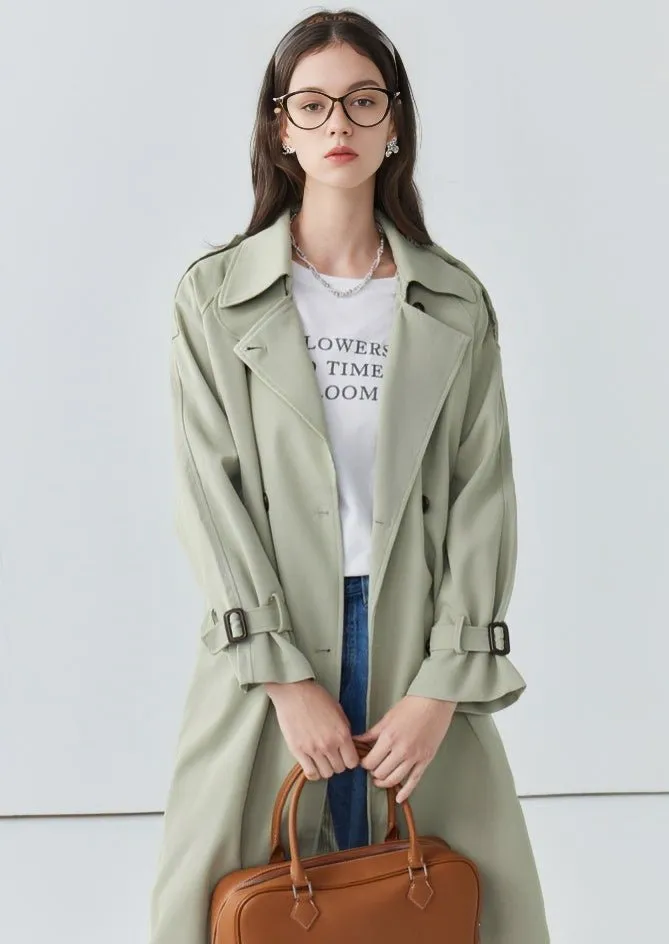 LOOSE NECK TRENCH COAT