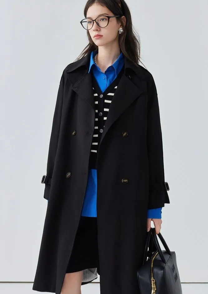 LOOSE NECK TRENCH COAT