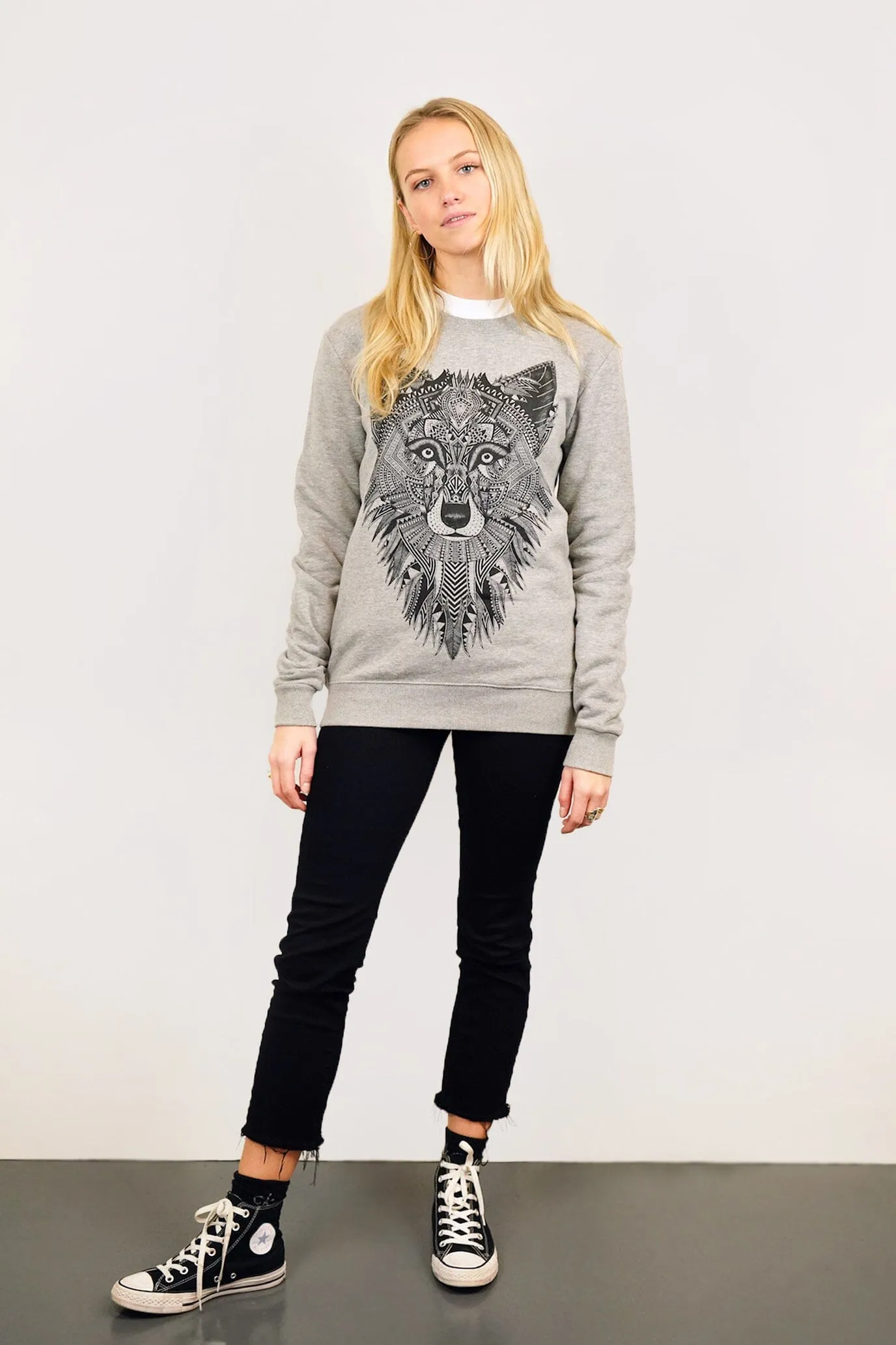 Men's Sweatshirt | Grey Wolf