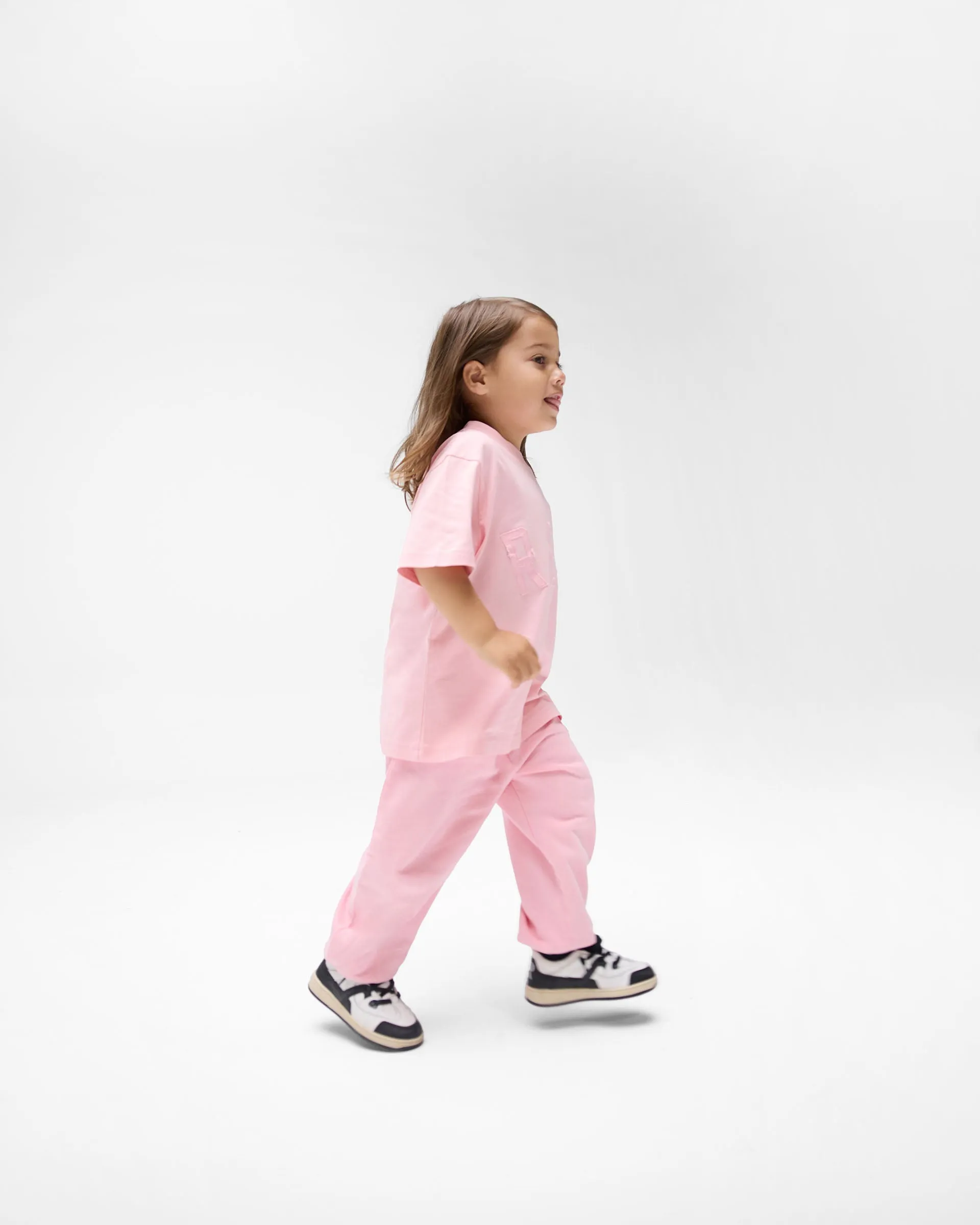 Mini Rep Applique Sweatpants - Candy Pink