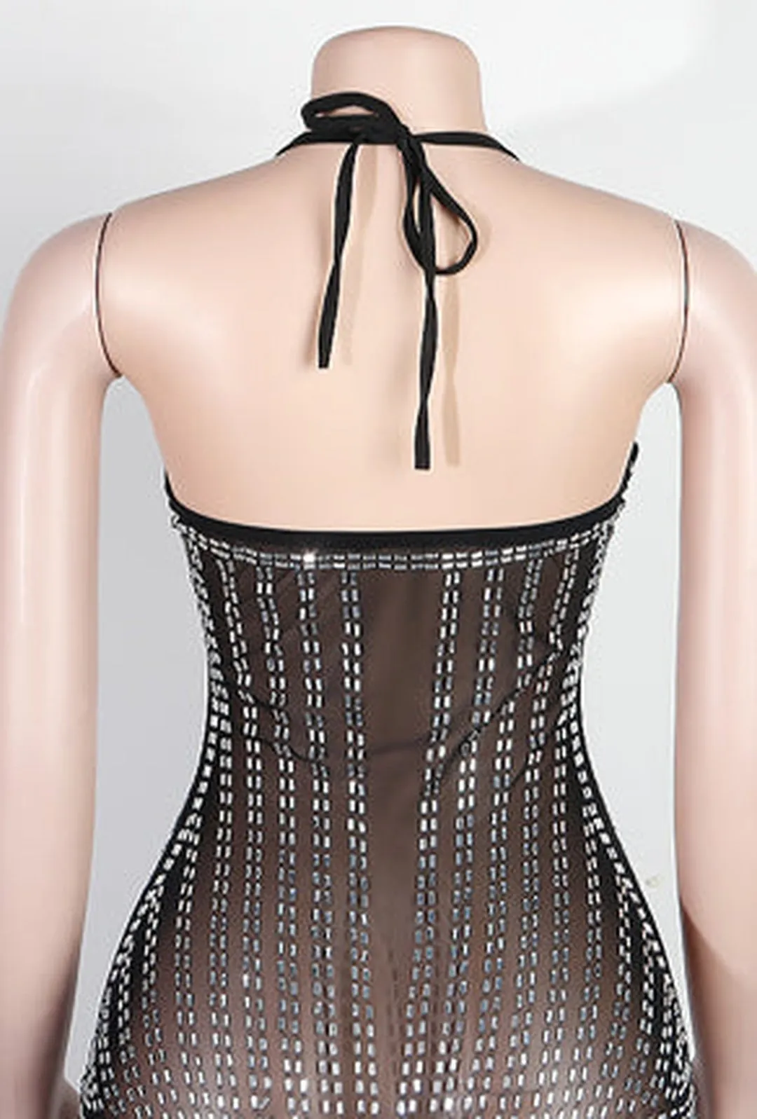 MIZ - SPARKLING STUD MINI DRESS