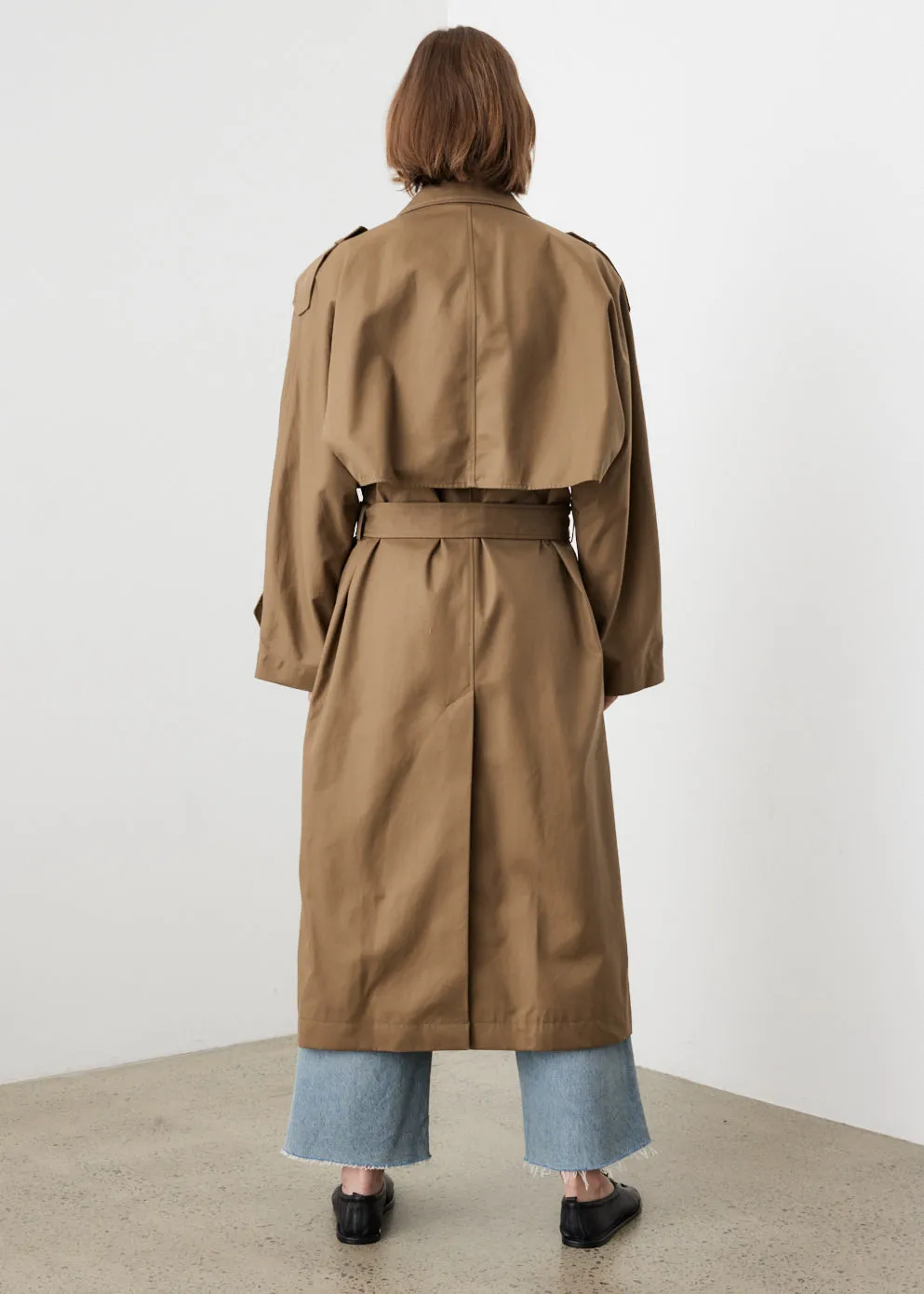 Organic Cotton Trench Coat