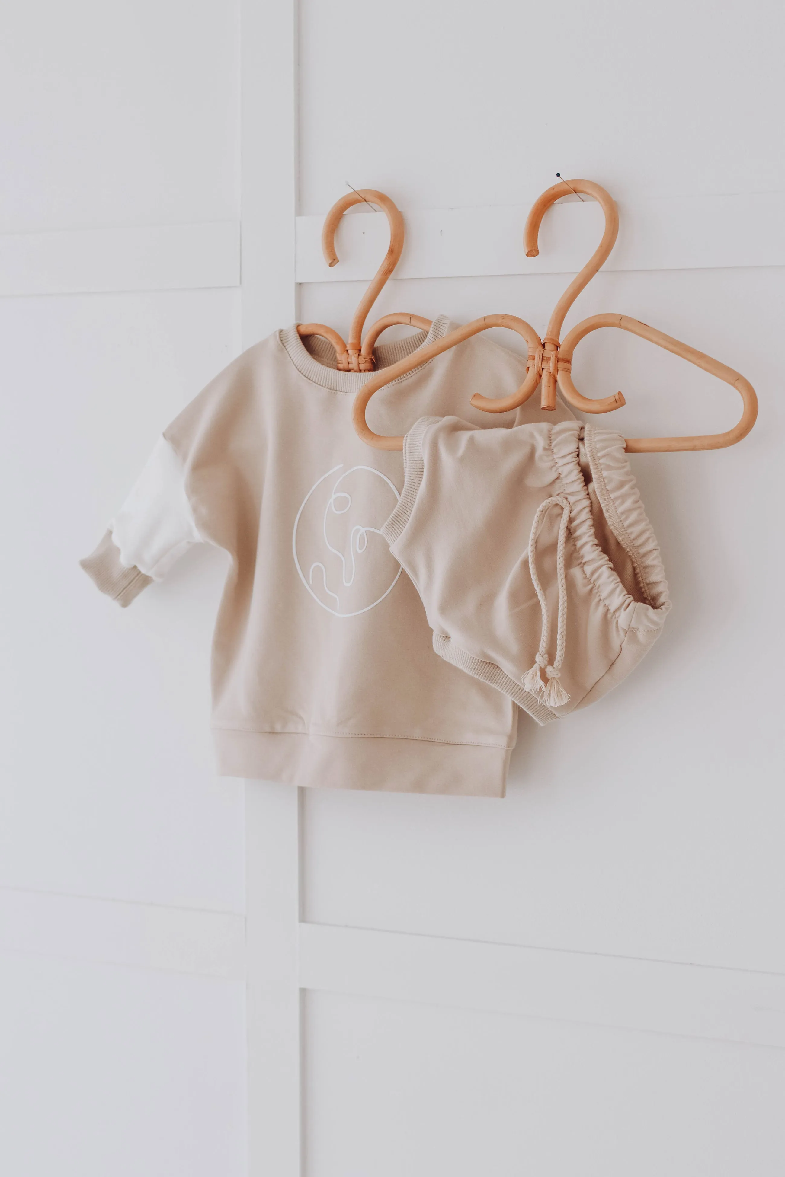 Our Planet Beige and Vanilla Sweatshirt