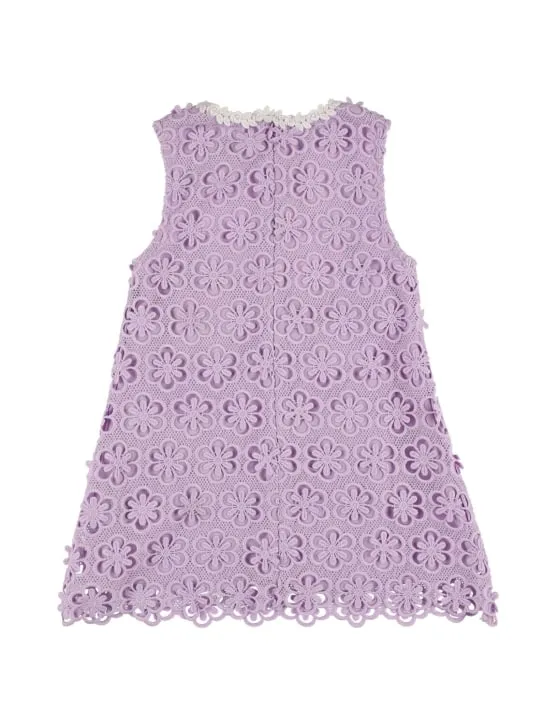 Self-portrait   Floral lace dress w/ decorative buttons 