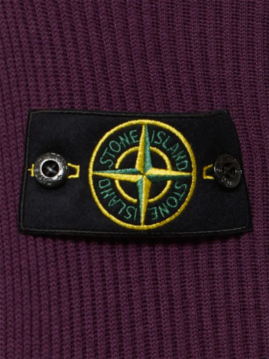 Stone Island   Wool crewneck sweater 