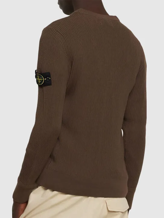 Stone Island   Wool crewneck sweater 