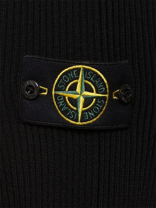 Stone Island   Wool crewneck sweater 