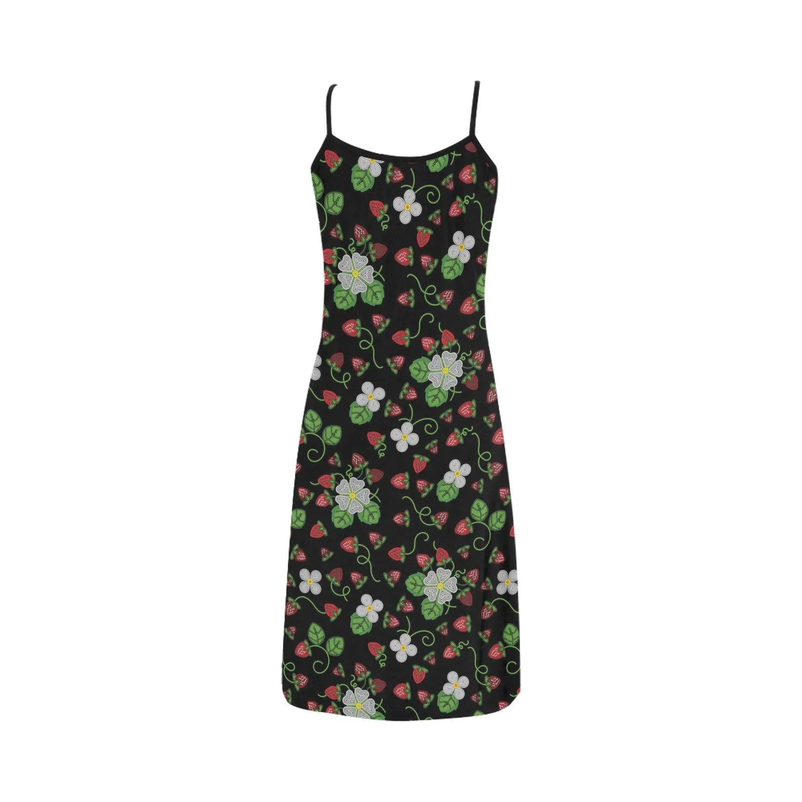 Strawberry Dreams Midnight Alcestis Slip Dress