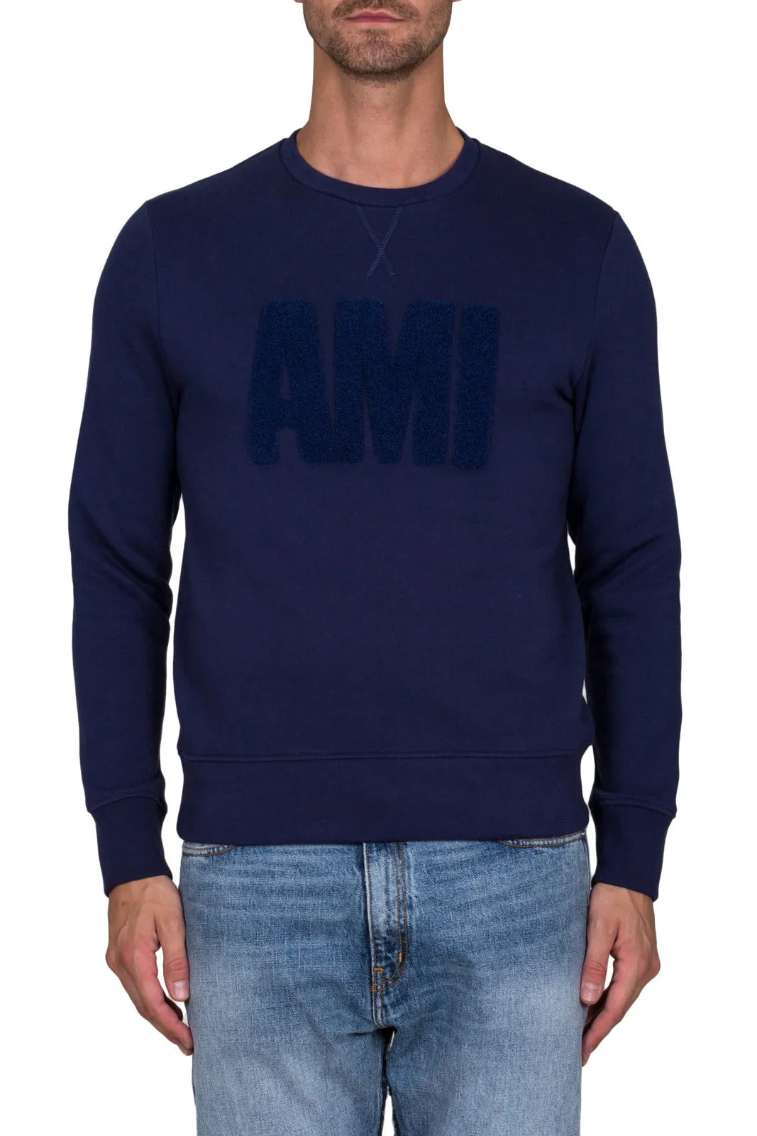 Textured Logo Sweatshirt