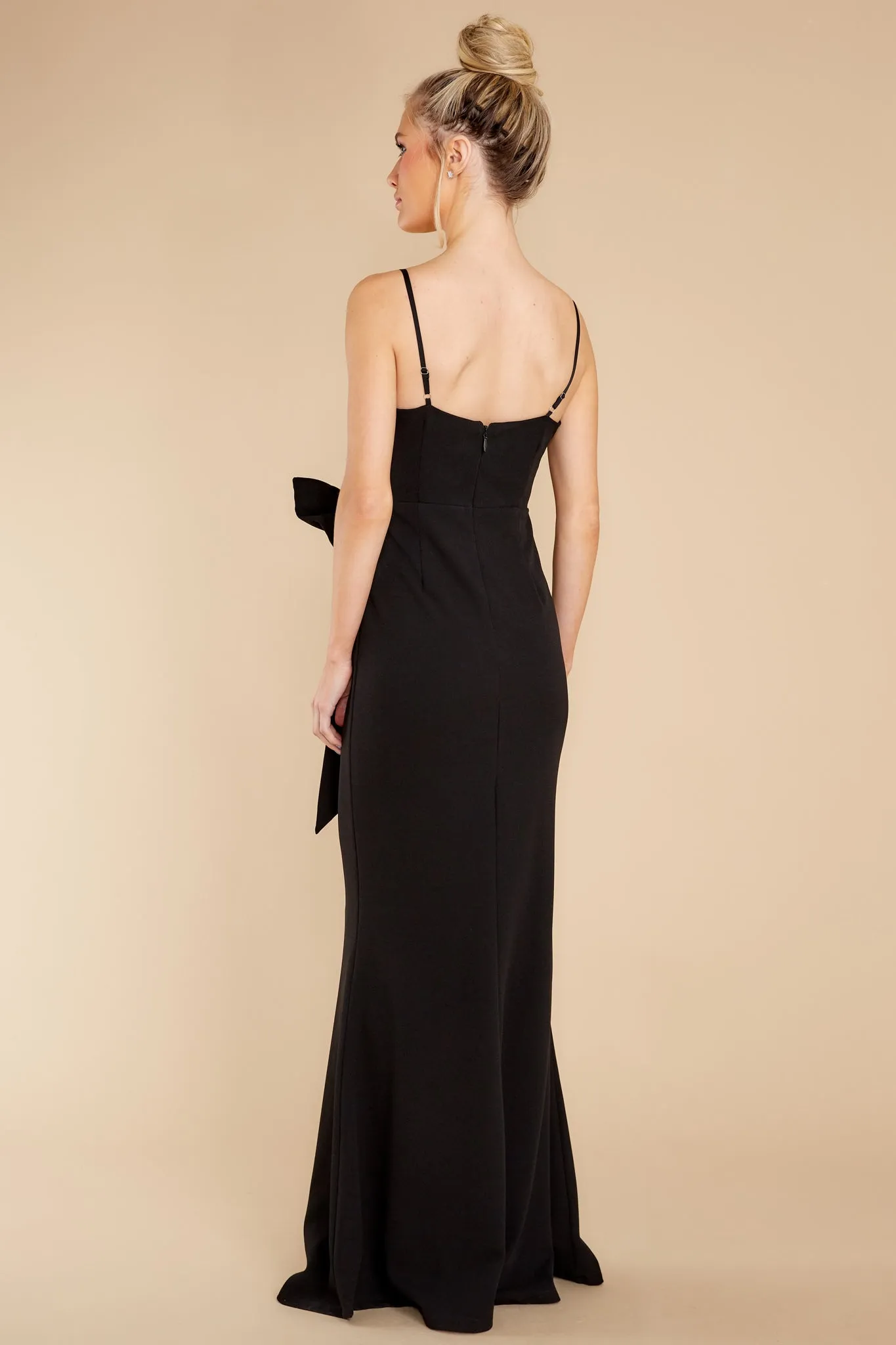 The Perfect Choice Black Maxi Dress