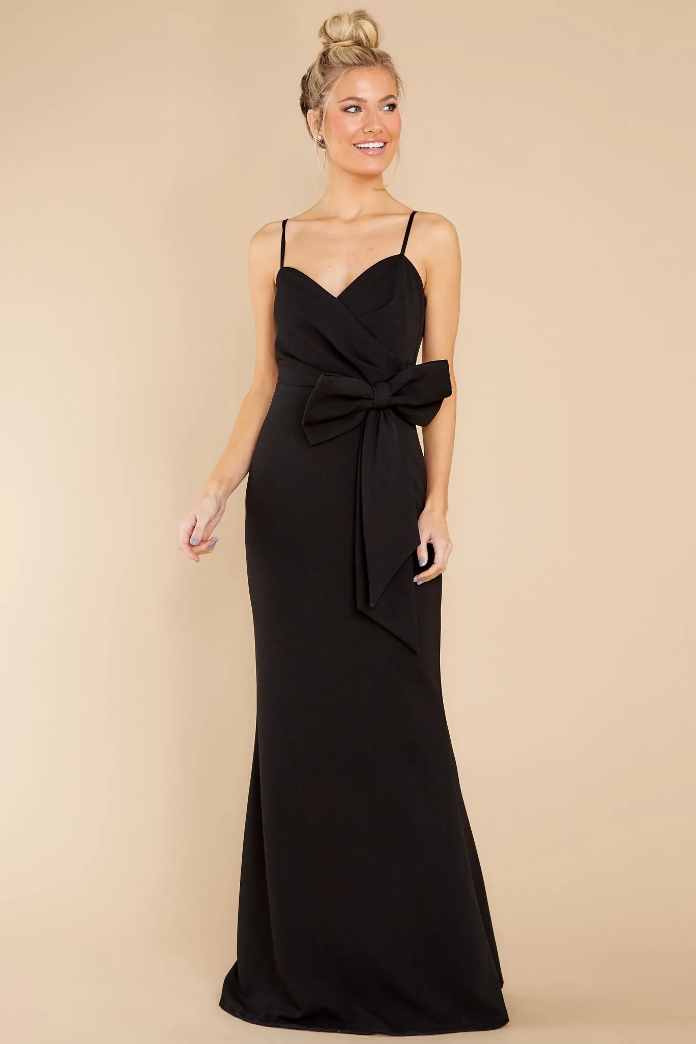 The Perfect Choice Black Maxi Dress