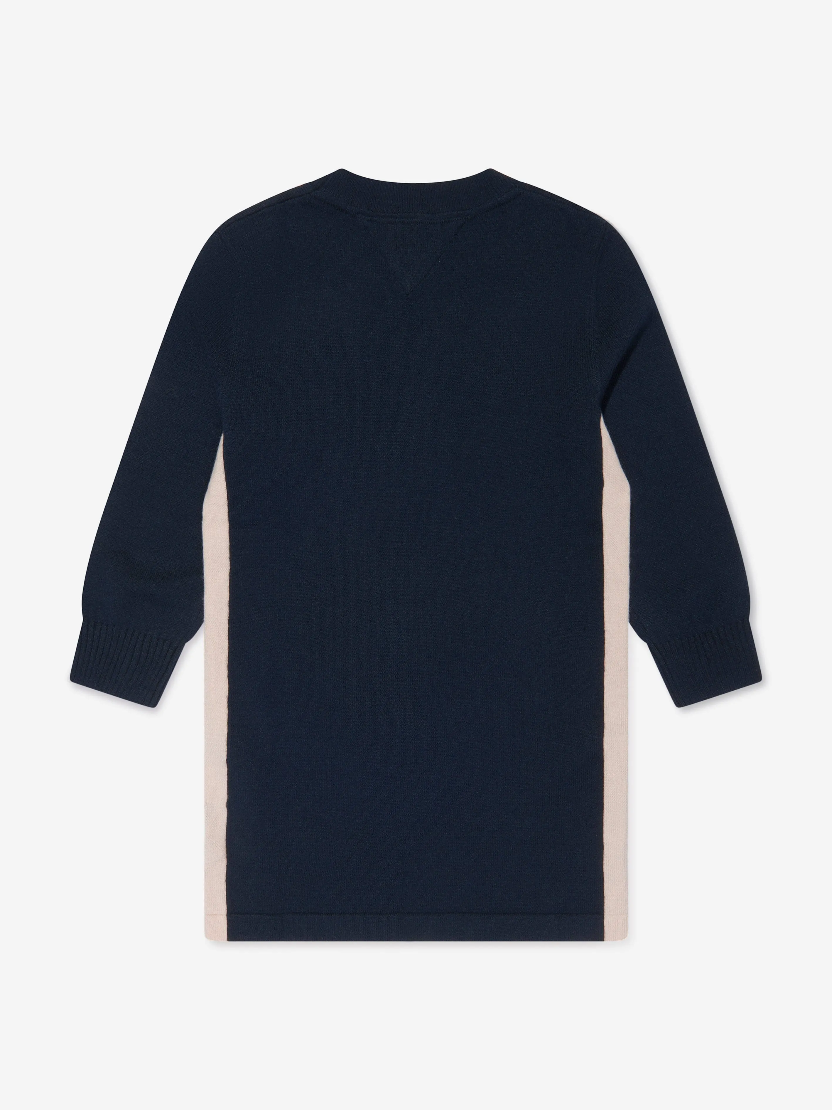 Tommy Hilfiger Girls Monotype Sweater Dress in Navy