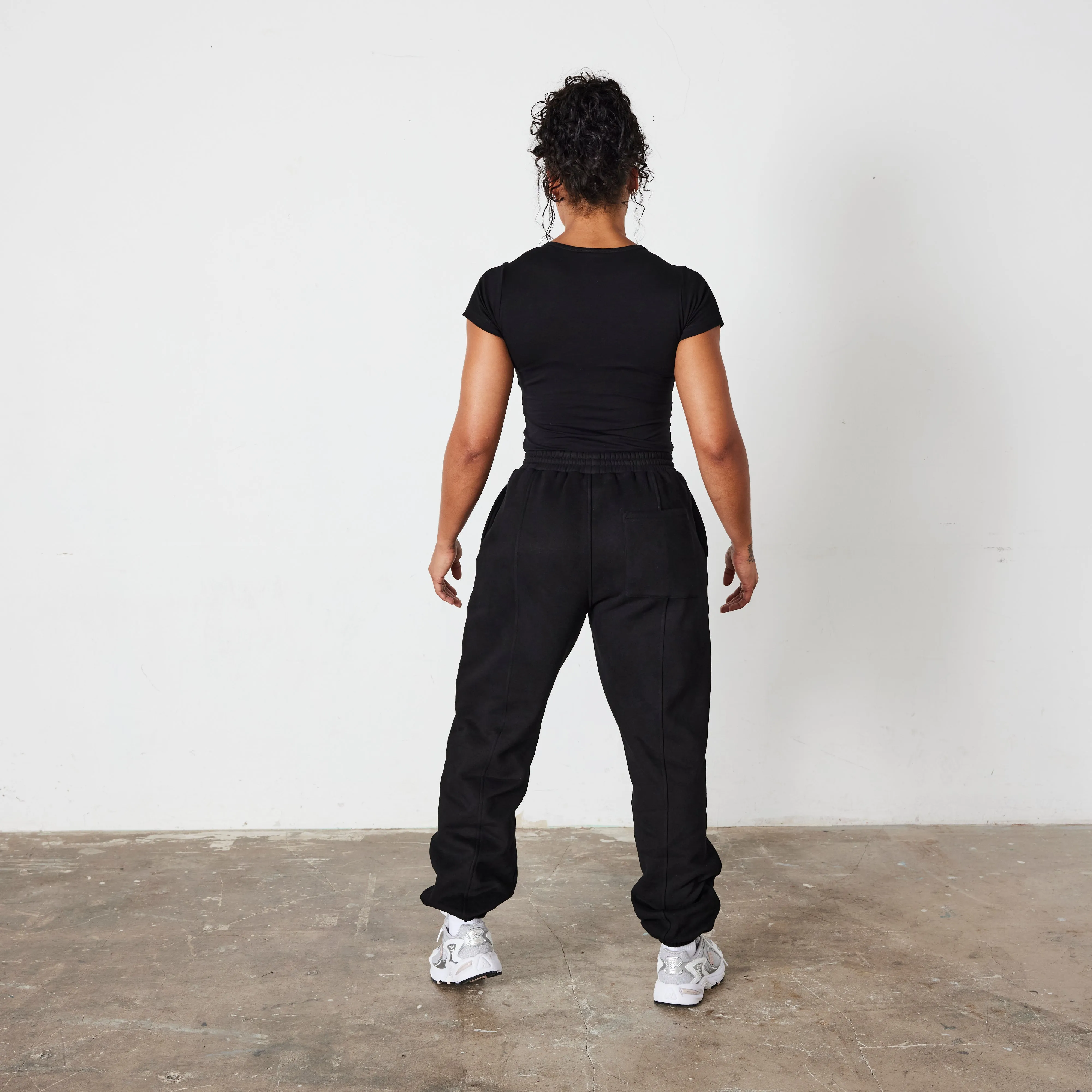 Vanquish Jet Black VQFIT Oversized Sweatpants