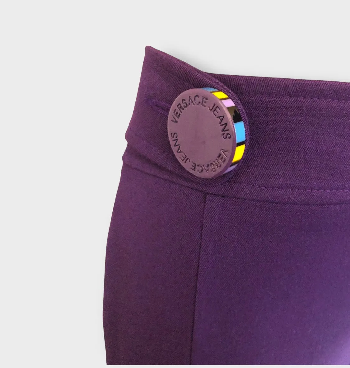 Versace Jeans Women's Purple Midi Pencil Skirt UK 12 US 8 EU 40  IT 44