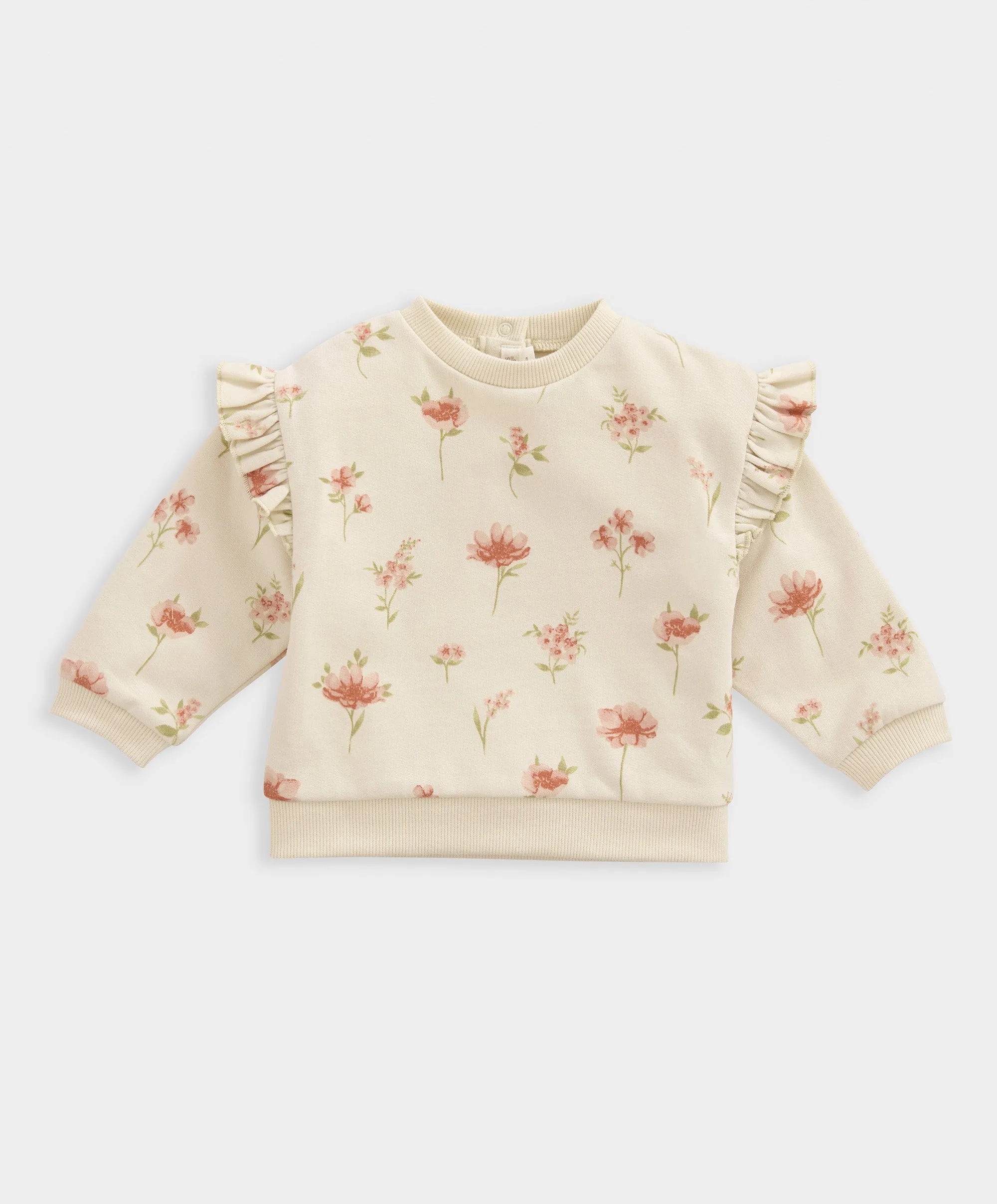 Watercolour Floral Sweatshirt & Joggers - Pink